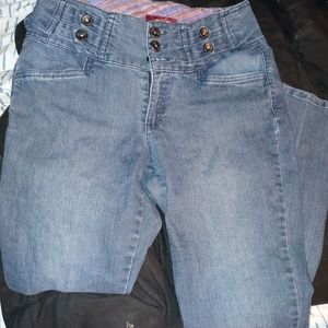 Women's high waisted jeans